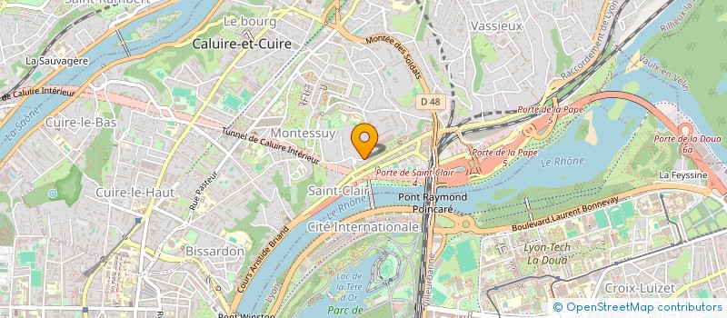 localisation de l'entreprise MONSIEUR FRANCOIS VALENCONY  CALUIRE-ET-CUIRE