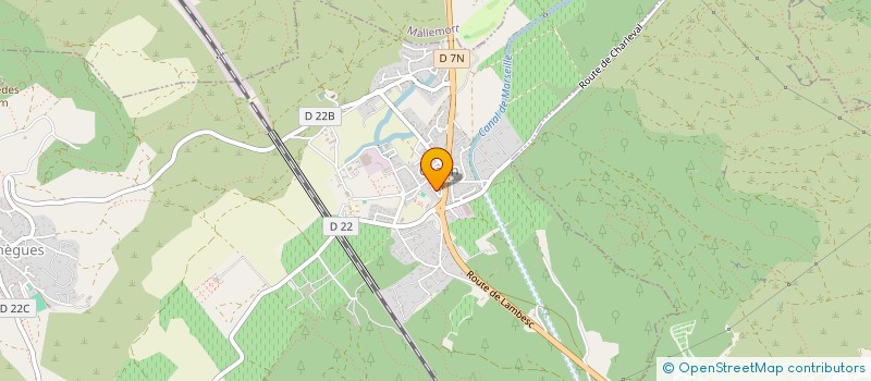 localisation de l'entreprise MONSIEUR FRANCOIS VALERIAN  VERNEGUES