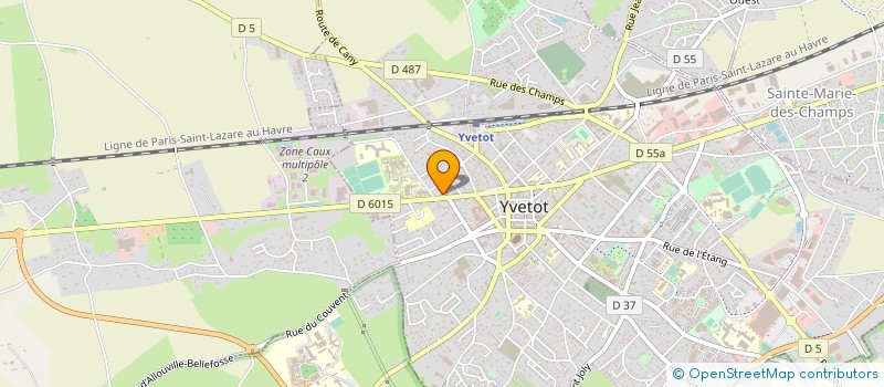 localisation de l'entreprise MONSIEUR FRANCOIS VALLEE  YVETOT