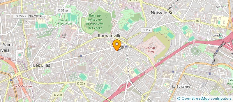 localisation de l'entreprise MONSIEUR FRANCOIS VALLET à ROMAINVILLE