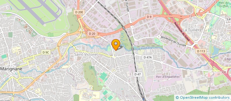 localisation de l'entreprise MONSIEUR FRANCOIS VALVERDE  SAINT-VICTORET