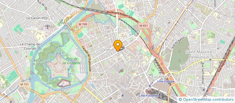 localisation de l'entreprise MONSIEUR FRANCOIS VANBESELAERE à LILLE