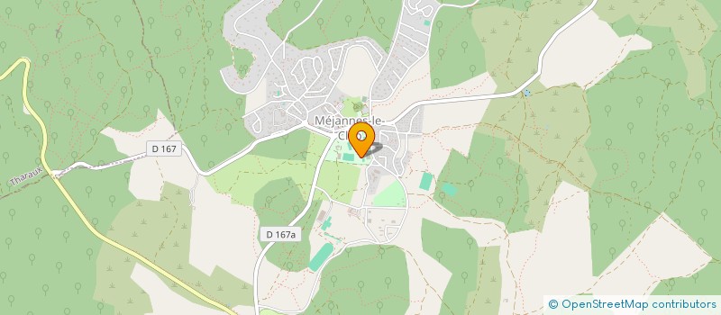 localisation de l'entreprise MONSIEUR FRANCOIS VANDENABEELE  ROCHEGUDE