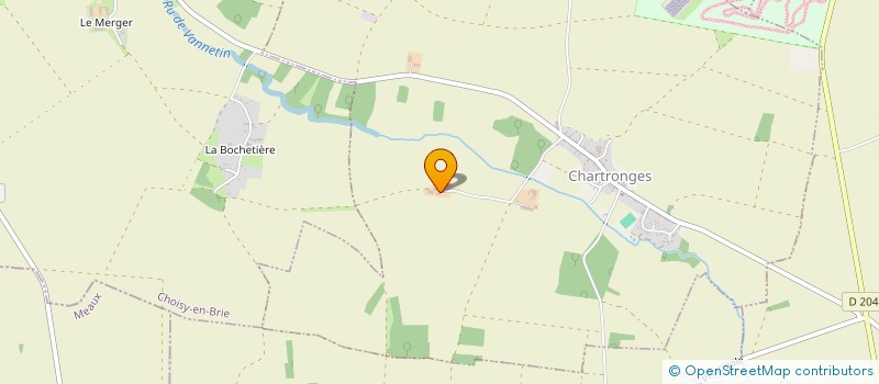 localisation de l'entreprise MONSIEUR FRANCOIS VANDENBUSSCHE  CHARTRONGES