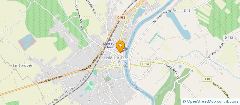 localisation de l'entreprise MONSIEUR FRANCOIS VAUTRELLE à LISLE-SUR-TARN