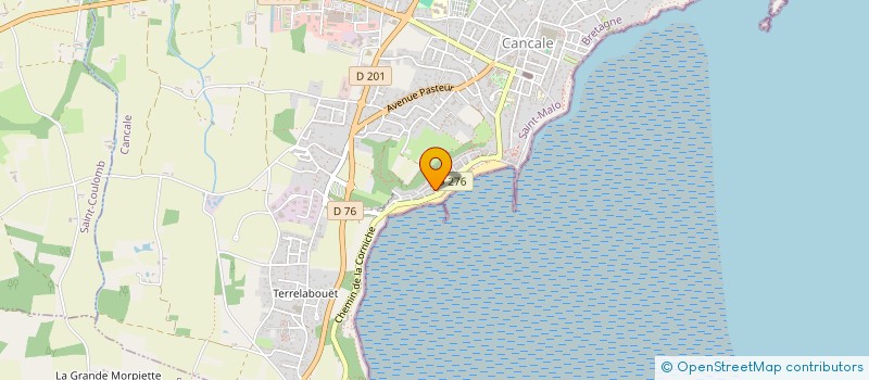 localisation de l'entreprise MONSIEUR FRANCOIS VAUTRIN  CANCALE