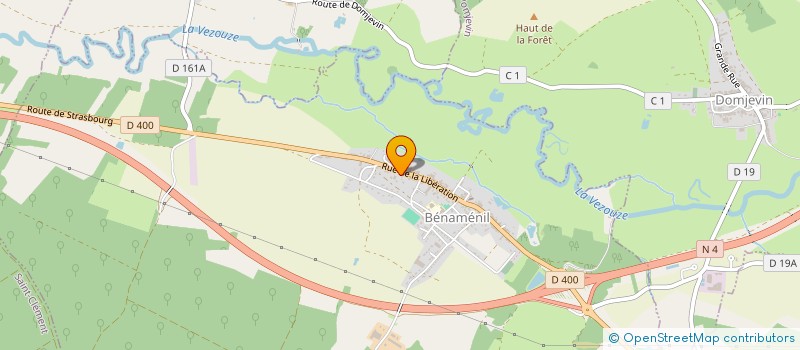 localisation de l'entreprise MONSIEUR FRANCOIS VAXELAIRE  BENAMENIL