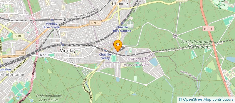 localisation de l'entreprise MONSIEUR FRANCOIS VELAY à CHAVILLE