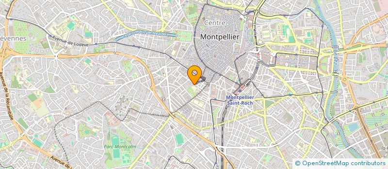 localisation de l'entreprise MONSIEUR FRANCOIS VENANT à MONTPELLIER