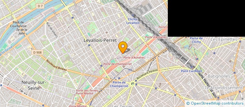 localisation de l'entreprise MONSIEUR FRANCOIS VERCKEN DE VREUSCHMEN à COURBEVOIE