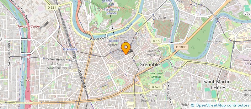 localisation de l'entreprise MONSIEUR FRANCOIS VERCRUYSSE à GRENOBLE