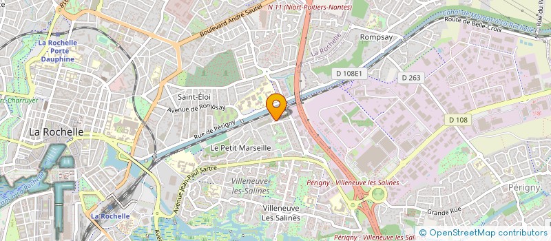 localisation de l'entreprise MONSIEUR FRANCOIS VERMERSCH  LA ROCHELLE