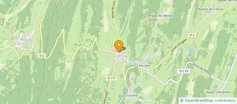 localisation de l'entreprise MONSIEUR FRANCOIS VERNIER  AUGISEY