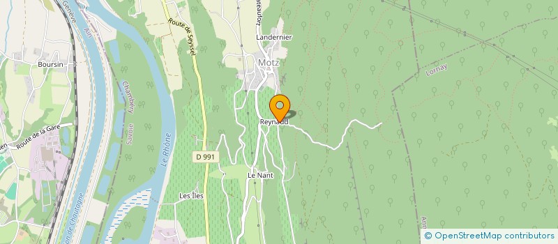 localisation de l'entreprise MONSIEUR FRANCOIS VEUILLET  MOTZ