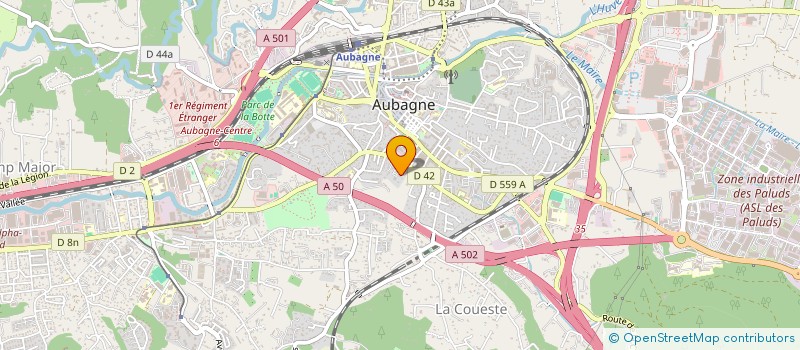 localisation de l'entreprise MONSIEUR FRANCOIS VIAL à AUBAGNE
