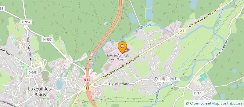 localisation de l'entreprise MONSIEUR FRANCOIS VIALIS  FROIDECONCHE