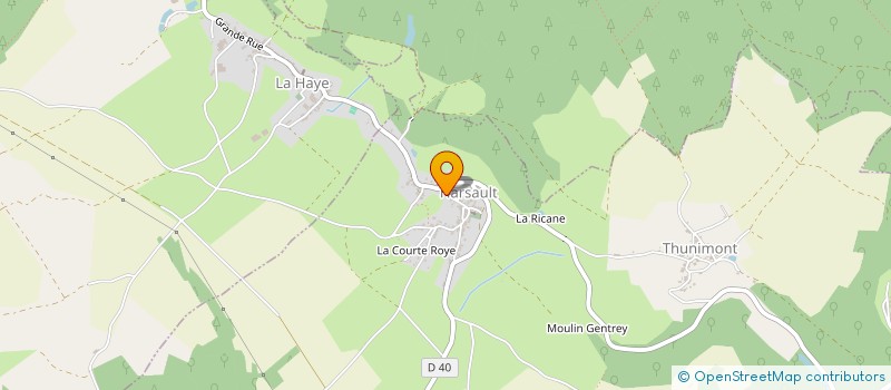 localisation de l'entreprise MONSIEUR FRANCOIS VIARD à LA CHAPELLE-AUX-BOIS