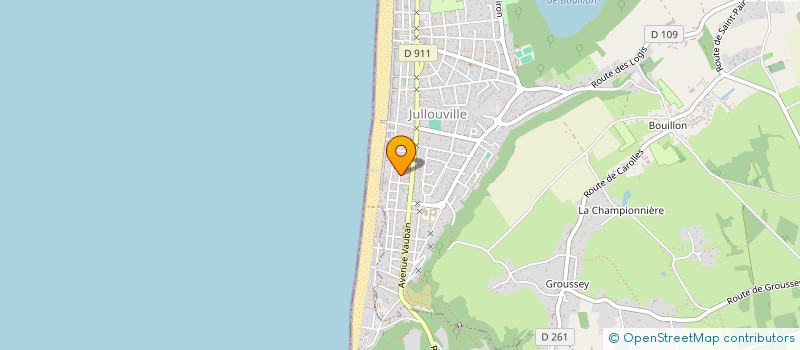 localisation de l'entreprise MONSIEUR FRANCOIS VIDAL  JULLOUVILLE