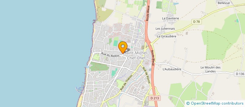 localisation de l'entreprise MONSIEUR FRANCOIS VIENNOT à SAINT-MICHEL-CHEF-CHEF