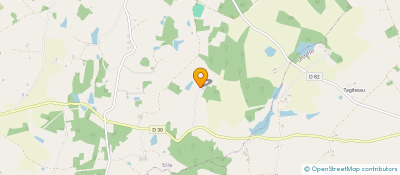 localisation de l'entreprise MONSIEUR FRANCOIS VIGNAUD  ESSE