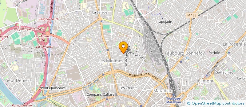 localisation de l'entreprise MONSIEUR FRANCOIS VIGNES à TOULOUSE