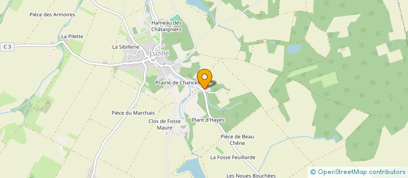 localisation de l'entreprise MONSIEUR FRANCOIS VILLAIN à LUZILLE