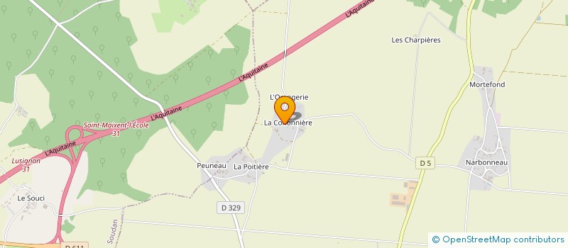 localisation de l'entreprise MONSIEUR FRANCOIS VILLANNEAU  PRAILLES-LA COUARDE