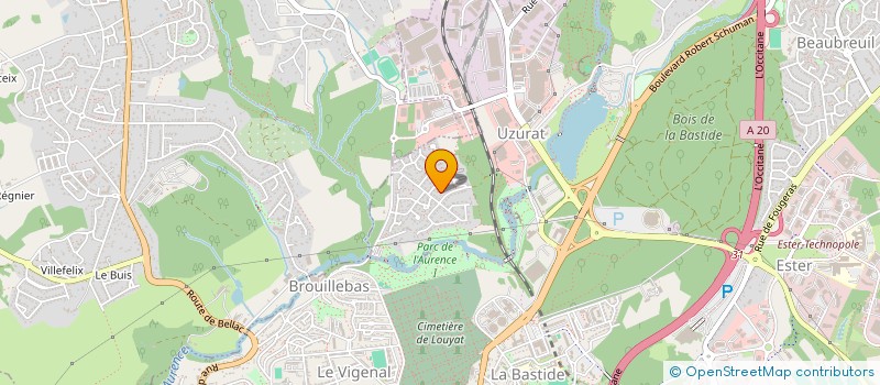 localisation de l'entreprise MONSIEUR FRANCOIS VILLARD à LIMOGES