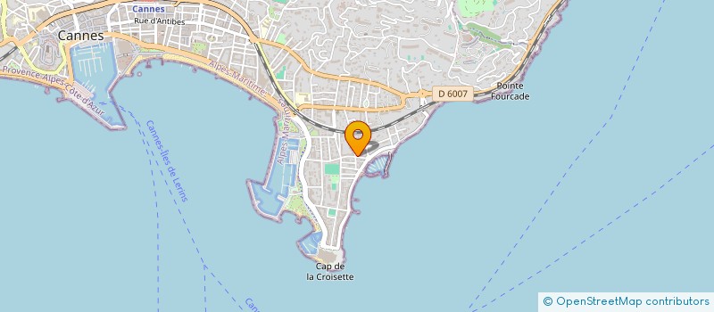 localisation de l'entreprise MONSIEUR FRANCOIS VILLEBRUN à CANNES