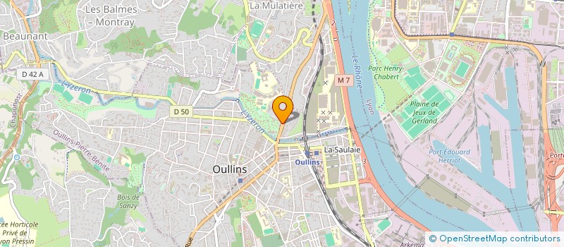 localisation de l'entreprise MONSIEUR FRANCOIS VILLERY  OULLINS-PIERRE-BENITE