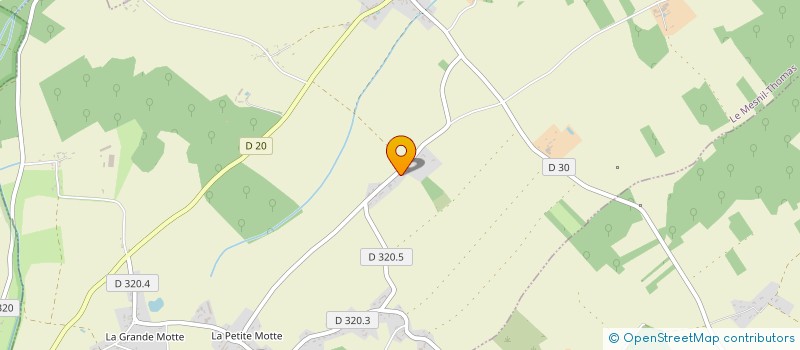 localisation de l'entreprise MONSIEUR FRANCOIS VILTROUVE à LE MESNIL-THOMAS