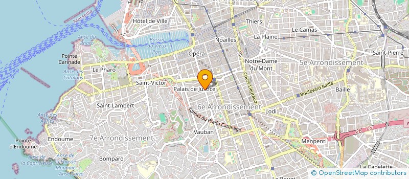 localisation de l'entreprise MONSIEUR FRANCOIS VINCENSINI  MARSEILLE