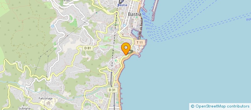 localisation de l'entreprise MONSIEUR FRANCOIS VINCENTI à BASTIA