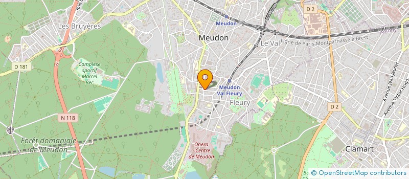 localisation de l'entreprise MONSIEUR FRANCOIS VIOT à MEUDON