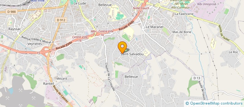 localisation de l'entreprise MONSIEUR FRANCOIS VIOT  ALBI