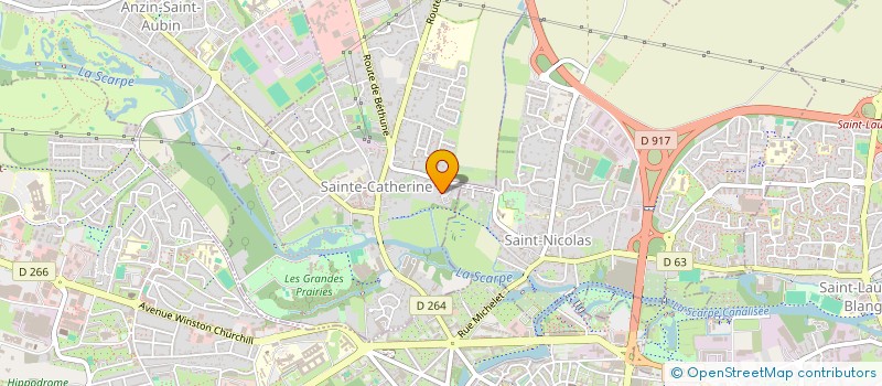 localisation de l'entreprise MONSIEUR FRANCOIS VISEUX  SAINTE-CATHERINE