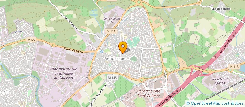 localisation de l'entreprise MONSIEUR FRANCOIS VITTECOQ à VENDARGUES