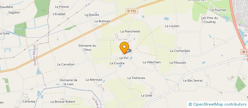 localisation de l'entreprise MONSIEUR FRANCOIS VOLAND à BAIN-DE-BRETAGNE