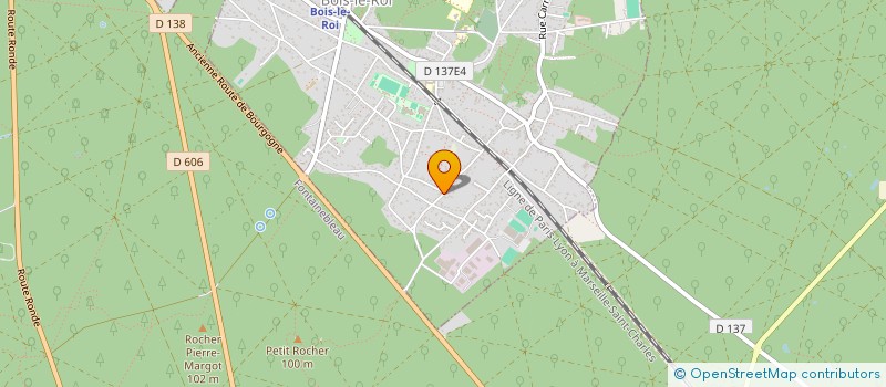 localisation de l'entreprise MONSIEUR FRANCOIS VOLLE  BOIS-LE-ROI