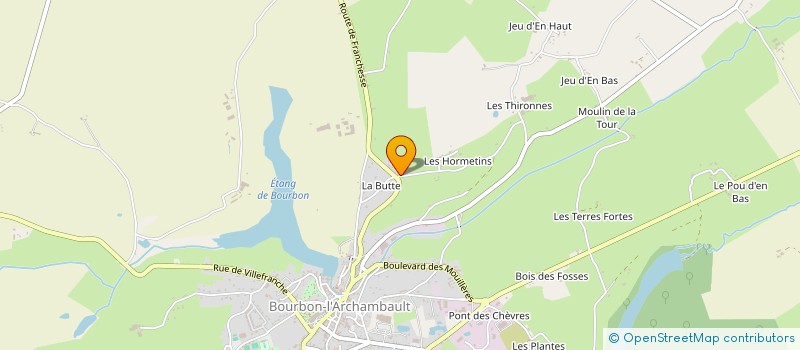 localisation de l'entreprise MONSIEUR FRANCOIS VREL  YGRANDE