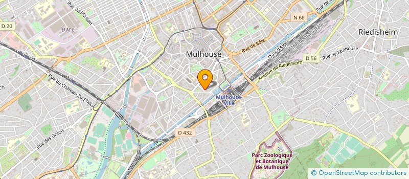 localisation de l'entreprise MONSIEUR FRANCOIS VRINAT à MULHOUSE