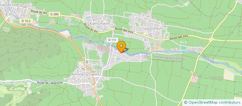 localisation de l'entreprise MONSIEUR FRANCOIS WACKENTHALER  AMMERSCHWIHR