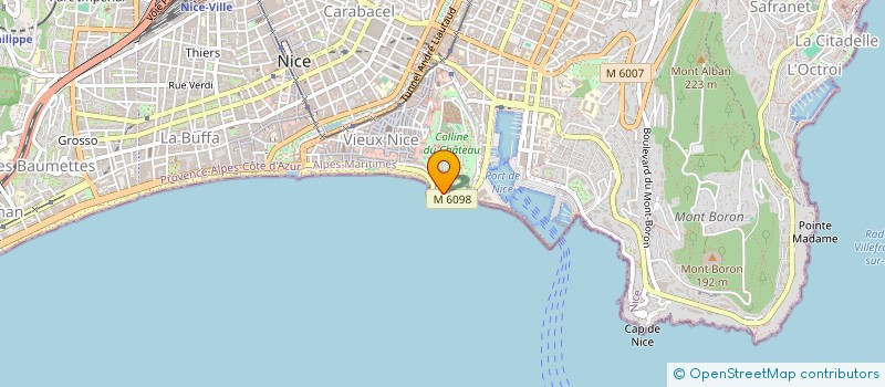 localisation de l'entreprise MONSIEUR FRANCOIS WAGNER  NICE