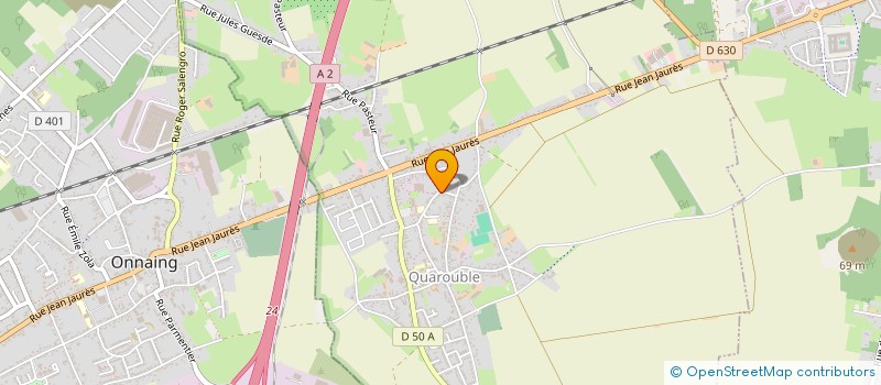 localisation de l'entreprise MONSIEUR FRANCOIS WALLET  QUAROUBLE