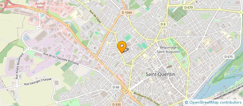 localisation de l'entreprise MONSIEUR FRANCOIS WALME à SAINT-QUENTIN