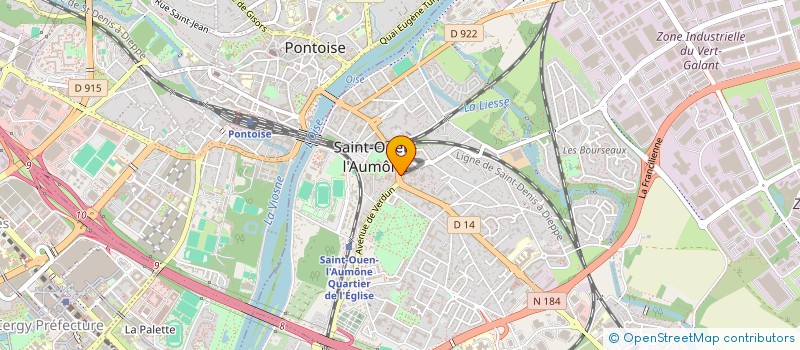 localisation de l'entreprise MONSIEUR FRANCOIS WANG à SAINT-OUEN-L'AUMONE