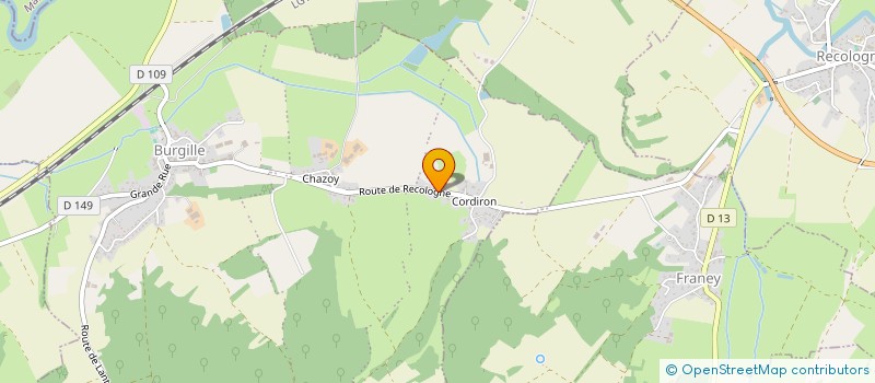 localisation de l'entreprise MONSIEUR FRANCOIS WASMER  BURGILLE