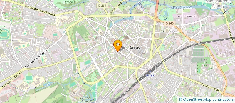 localisation de l'entreprise MONSIEUR FRANCOIS WAVELET à ARRAS