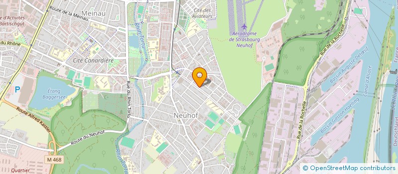 localisation de l'entreprise MONSIEUR FRANCOIS WETZEL  STRASBOURG