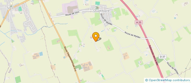 localisation de l'entreprise MONSIEUR FRANCOIS WIEME  QUAEDYPRE